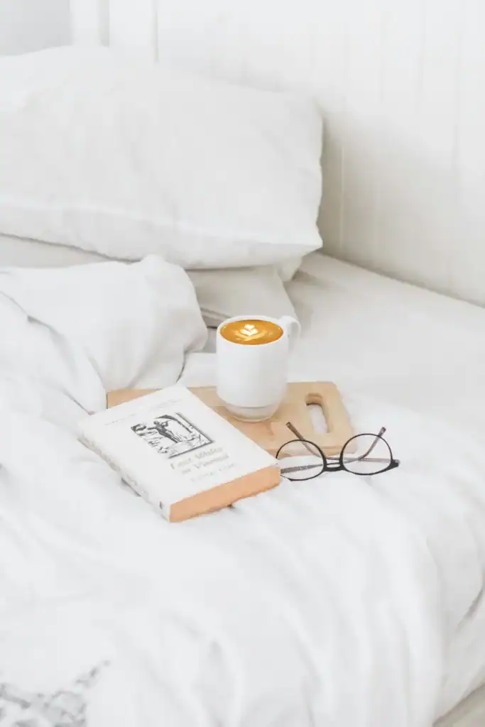 How To Glow-Up Postpartum: 5 Super Realistic Ways to Feel Like Yourself Again 6 coffee in a ceramic mug served on board